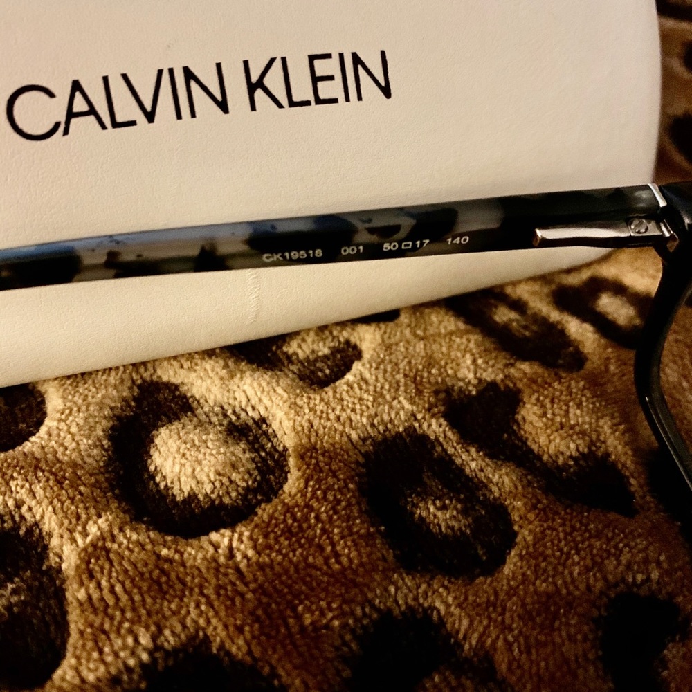 Calvin Klein black/leopard frames - Picture 6 of 7